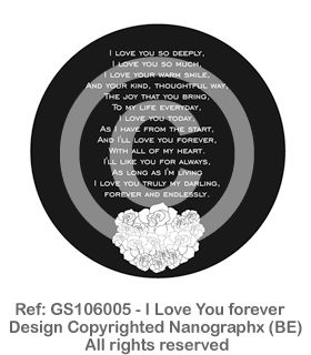 GS1060014 - I Love You forever
