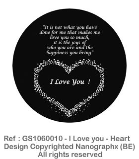 GS1060010 - I Love you - Heart